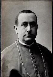 Porträtt av Camillo Siciliano di Rende (1847-1897), italiensk kardinal.